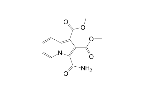 Dimethyl 3-carbamoylindolizine-1,2-dicarboxylate