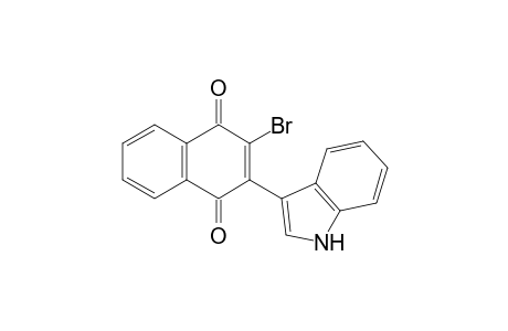 2-Bromo-3-(3-indolyl)-1,4-naphthoquinone