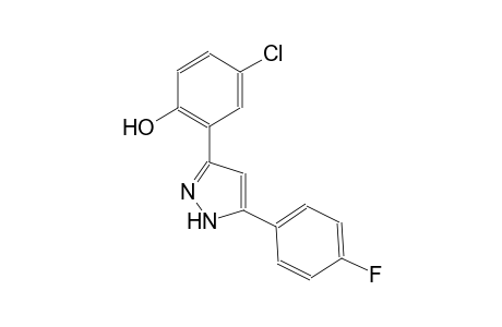 4-chloro-2-[5-(4-fluorophenyl)-1H-pyrazol-3-yl]phenol