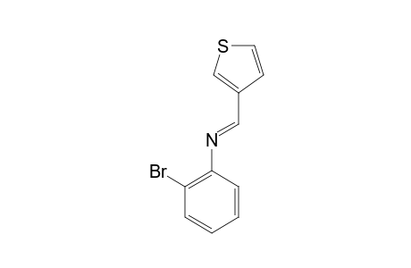 2-BROMO-N-(TIOPHEN-3-YL-METILEN)-ANILINE