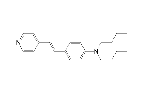 dibutyl-[4-[(E)-2-(4-pyridyl)vinyl]phenyl]amine