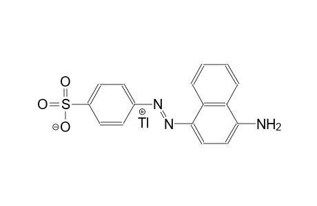 thallium(1+) 4-[(E)-(4-amino-1-naphthyl)diazenyl]benzenesulfonate