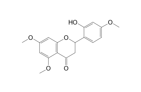 2'-Hydroxy-4',5,7-trimethoxyflavanone