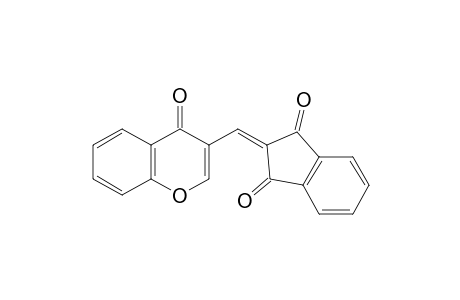 3-[(1,3-dioxo-2-indanylidene)methyl]chromone