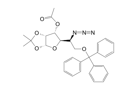 3-O-ACETYL-5-AZIDO-5-DEOXY-1,2-O-ISOPROPYLIDENE-6-O-TRITYL-ALPHA-D-ALLOFURANOSE