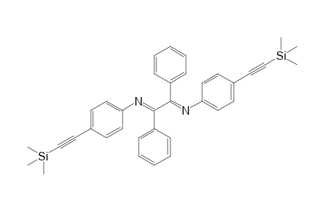 1,4-bis{[p-(Trimethylsilyl)ethynyl]phenyl}-2,3-diphenyl-1,4-diazabuta-1,3-diene