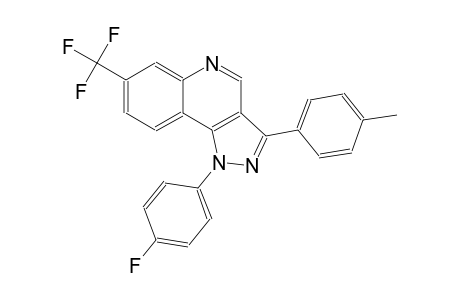 1-(4-fluorophenyl)-3-(4-methylphenyl)-7-(trifluoromethyl)-1H-pyrazolo[4,3-c]quinoline