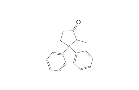 2-Methyl-3,3-diphenylcyclopentanone