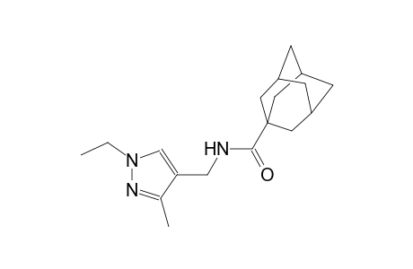 N-[(1-ethyl-3-methyl-1H-pyrazol-4-yl)methyl]-1-adamantanecarboxamide