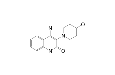 4-AMINO-3-(4-HYDROXYPIPERIDIN-1-YL)-2-(1H)-QUINOLONE
