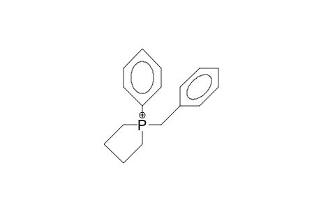 1-Phenyl-1-benzyl-phospholanium cation