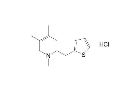 1,2,3,6-tetrahydro-2-(2-thenyl)-1,4,5-trimethylpyridine, hydrochloride