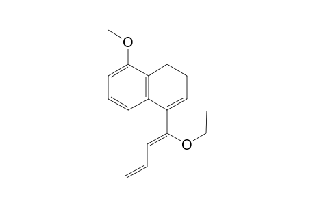 4-(1-Ethoxybuta-1,3-dienyl)-8-methoxy-1,2-dihydronaphthalene