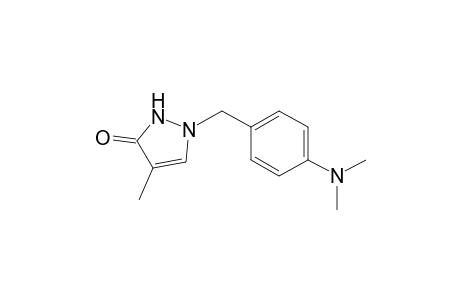 3H-pyrazol-3-one, 1-[[4-(dimethylamino)phenyl]methyl]-1,2-dihydro-4-methyl-