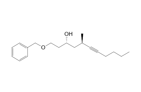 (3R,5R)-1-benzoxy-5-methyl-undec-6-yn-3-ol
