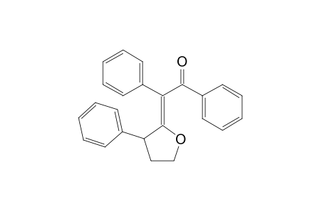 1,2-Diphenyl-2-[3'-phenyl-4',5'-dihydrofuran-2(3H)-ylidene]-ethanone