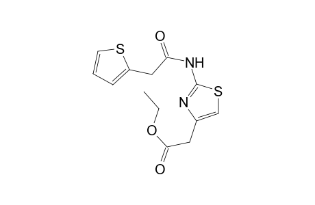 4-Thiazoleacetic acid, 2-[[2-(2-thienyl)acetyl]amino]-, ethyl ester