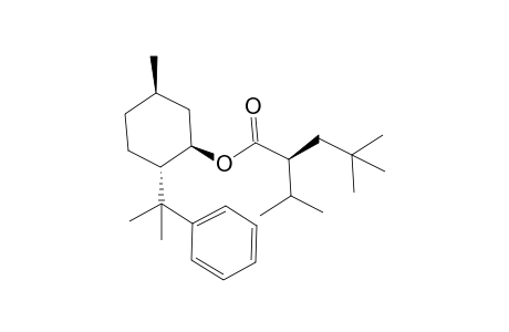 methyl-1-phenylethyl)cyclohexyl (2'S)-2'-isopropyl-4',4'-dimethylpentanoate