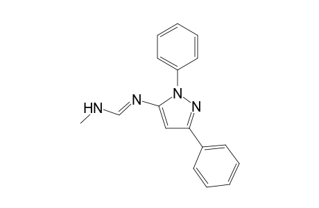 N'-(1,3-Diphenyl-1H-pyrazol-5-yl)-N-methyl-methanimidamide