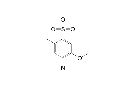 4-AMINO-2-METHYL-5-METHOXY-BENZENESULFONIC-ACID