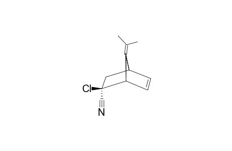 exo-2-Chloro-7-isopropylidene-bicyclo-[2.2.1]-hept-5-ene-endo-2-carbonitrile
