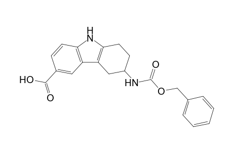 (6-Carboxy-2,3,4,9-tetrahydro-1H-carbazol-3-yl)carbamic acid benzyl ester