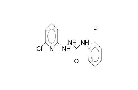 N-(6-chloro-2-pyridyl)-N'-(2-fluoroanilinocarbonyl)hydrazine