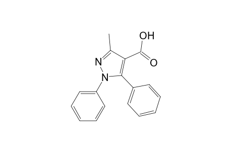 3-Methyl-1,5-diphenyl-1H-pyrazole-4-carboxylic acid