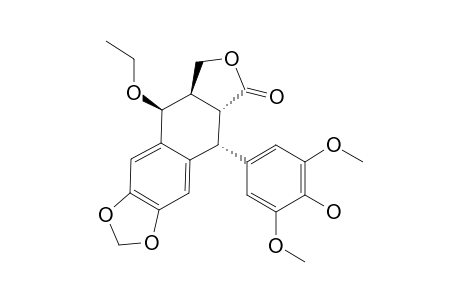 4-O-Ethyl-4'-demethyl-epi-Podophyllotoxin