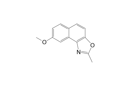 Naphth[1,2-d]oxazole, 8-methoxy-2-methyl-