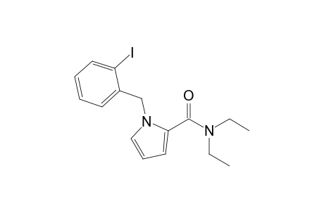 1-(2-Iodobenzyl)pyrrole-2-carboxylic acid diethyl amide