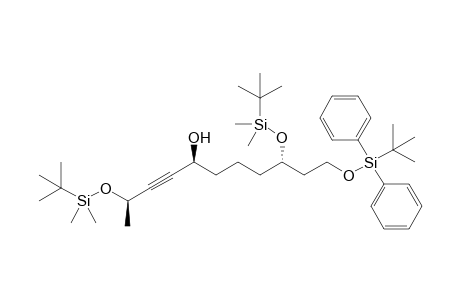 (2R,5R,9S) / (2R,5S,9S)-2,9-bis[(t-Butyldimethylsilyl)oxy]-11-[(t-butyldiphenylsilyl)oxy]-undec-3-yn-5-ol