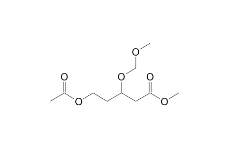 Methyl 5-acetoxy-3-(methoxymethoxy)pentanoate
