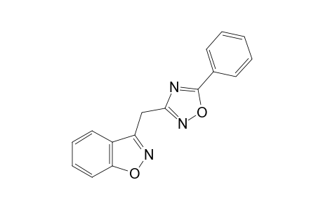 3-[(5-phenyl-1,2,4-oxadiazol-3-yl)methyl]-1,2-benzisoxazole