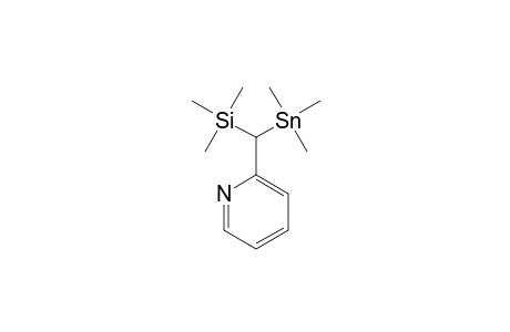 trimethyl-(pyridin-2-yl-trimethylstannylmethyl)silane
