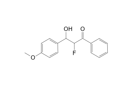 2-Fluoro-3-hydroxy-3-(4-methoxyphenyl)-1-phenylpropan-1-one