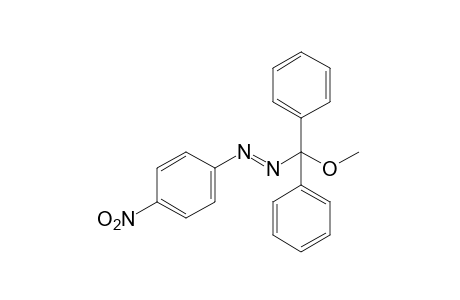 diphenyl[(p-nitrophenyl)azo]methyl methyl ether