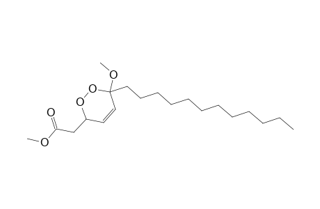 1,2-Dioxin-3-acetic acid, 6-dodecyl-3,6-dihydro-6-methoxy-, methyl ester, cis-