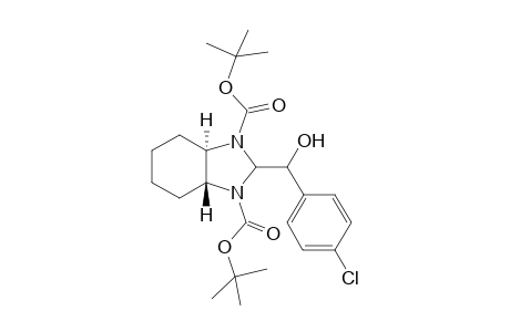 N,N'-Bis(tert-butoxycarbonyl)-2-(1'-hydroxy-1'-para-chlorophenyl)methyl-1,3-diazabicyclo[4.3.0]nonane
