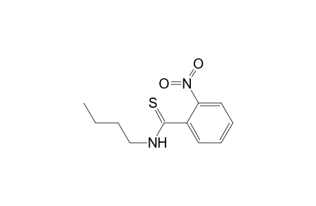 Benzenecarbothioamide, N-butyl-2-nitro-