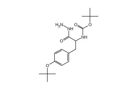 L-3-(p-tert-BUTOXYPHENYL)-N-CARBOXYALANINE, N-tert-BUTYL ESTER, HYDRAZIDE