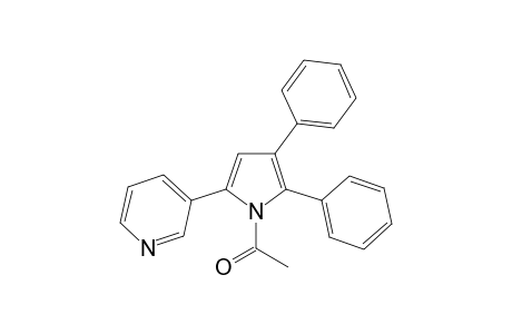 1-{2,3-Diphenyl-5-(pyridin-3-yl)-1H-pyrrol-1-yl}ethanone
