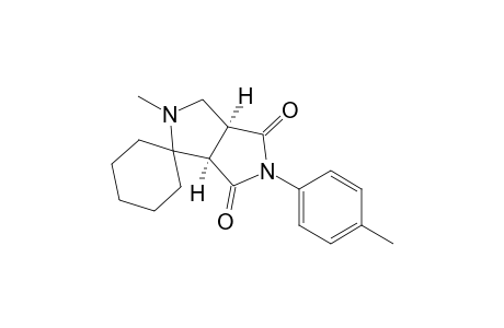Spiro[cyclohexane-1,1'(2'H)-pyrrolo[3,4-c]pyrrole]-4',6'(3'H,5'H)-dione, dihydro-2'-methyl-5'-(4-methylphenyl)-, cis-
