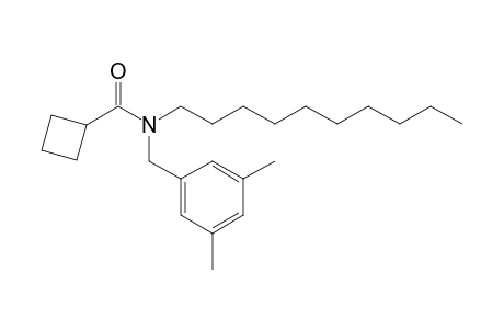 Cyclobutanecarboxamide, N-(3,5-dimethylbenzyl)-N-decyl-