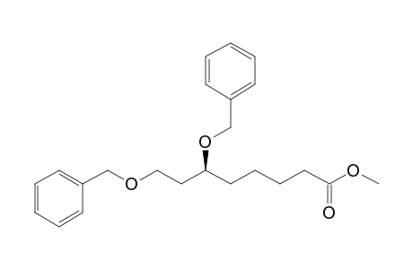 (6S)-6,8-bis(phenylmethoxy)octanoic acid methyl ester