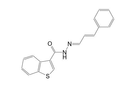 N'-[(E,2E)-3-phenyl-2-propenylidene]-1-benzothiophene-3-carbohydrazide