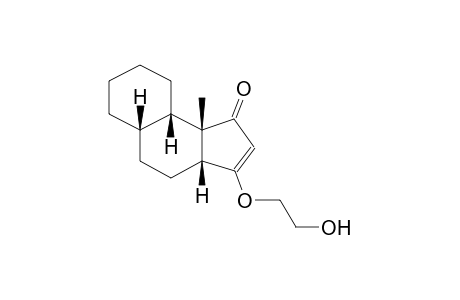 CIS-SYN-CIS-DELTA2-3-(2'-HYDROXYETHOXY)-8-METHYL-6,7-TETRAMETHYLENEPERHYDROINDAN-1-ONE
