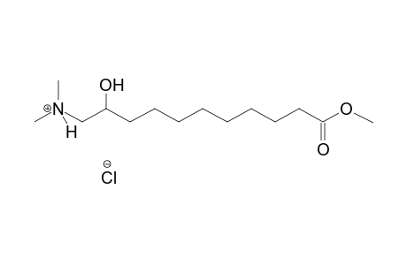 2-hydroxy-11-methoxy-N,N-dimethyl-11-oxo-1-undecanaminium chloride