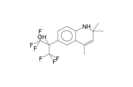6-(2-HYDROXYHEXAFLUOROPROP-2-YL)-2,2,4-TRIMETHYL-1,2-DIHYDROQUINOLINE