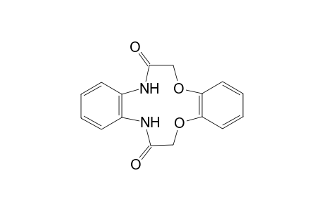 8,13-Dihydro-5,16-dioxa-8,13-diaza-dibenzo[a,g]cyclododecene-7,14-dione